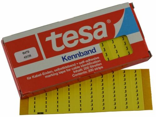 Tesadur-I/J tesa®-Kennband zur Kennzeichnung von Kabeln, Leitungen etc.