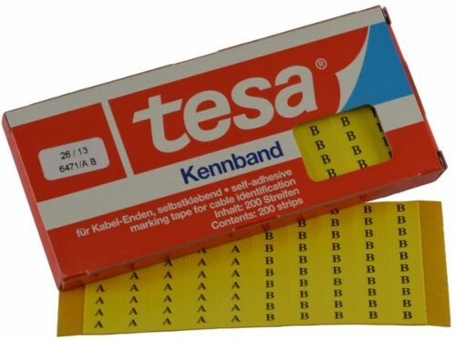 Tesadur-A/B tesa®-Kennband zur Kennzeichnung von Kabeln, Leitungen etc.