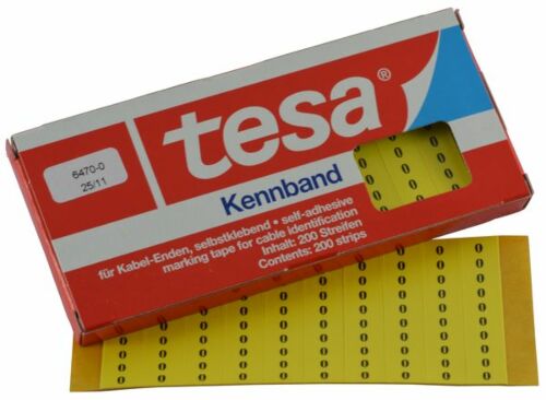 Tesadur-0 tesa®-Kennband zur Kennzeichnung von Kabeln, Leitungen etc.