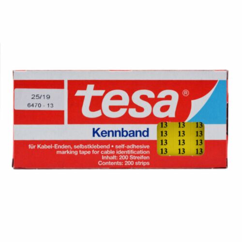Tesadur-13 tesa®-Kennband zur Kennzeichnung von Kabeln, Leitungen etc.