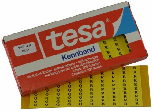 Tesadur-Q/R tesa®-Kennband zur Kennzeichnung von Kabeln, Leitungen etc.