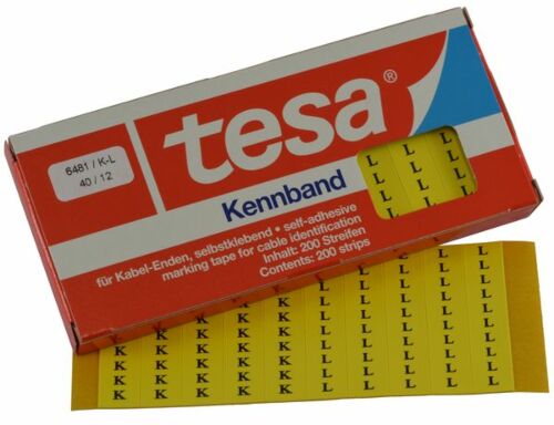 Tesadur-K/L tesa®-Kennband zur Kennzeichnung von Kabeln, Leitungen etc.