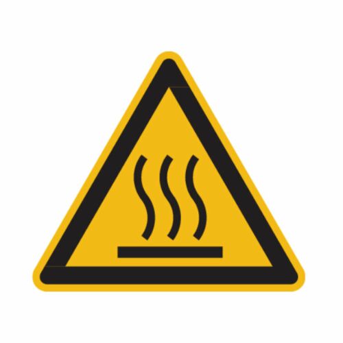 3146/61 Warnschild heiße Oberfläche