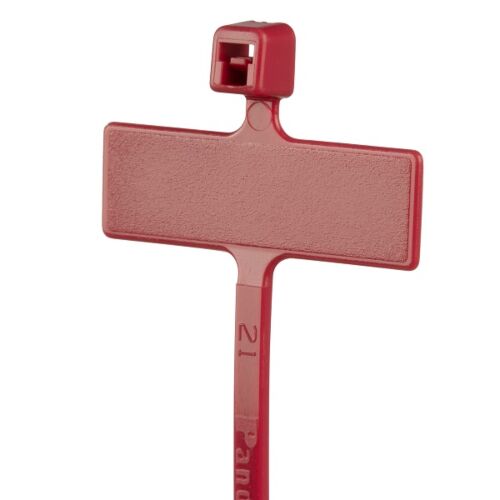 PLM1M-M2 Pan-Ty™-Markierungsbinder rot 99 x 2,5 mm mit Beschriftungsfläche PANDUIT