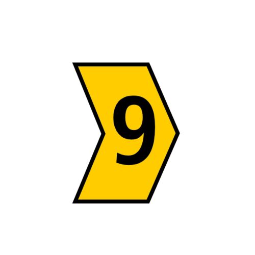 HGDC1-3-9 Helagrip Aufschiebbarer Kabelmarkierer