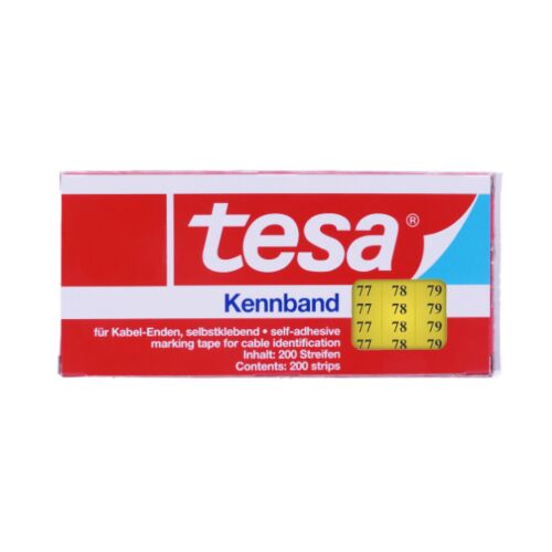 Tesadur-70-79 tesa®-Kennband zur Kennzeichnung von Kabeln, Leitungen etc.