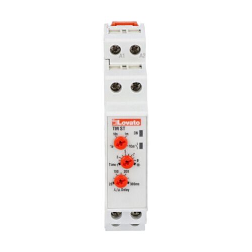 TMST Lovato Zeitrelais für Stern-Dreieck-Anlaufschaltung 24-48V DC, 24 -240V AC
