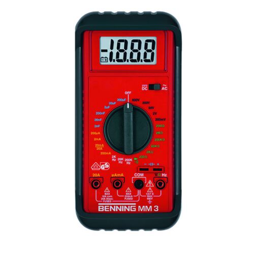 BENNING MM 3 Digital-Multimeter 