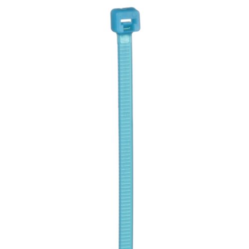 PLT2S-C96A 4,8x186 mm PAN-TY Kabelbinder, hellblau, metalldetektierbares Nylon, Panduit