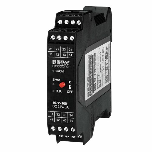 E-1072-100-DC24V-3A ETA Elektronik-Schutzschaltrelais