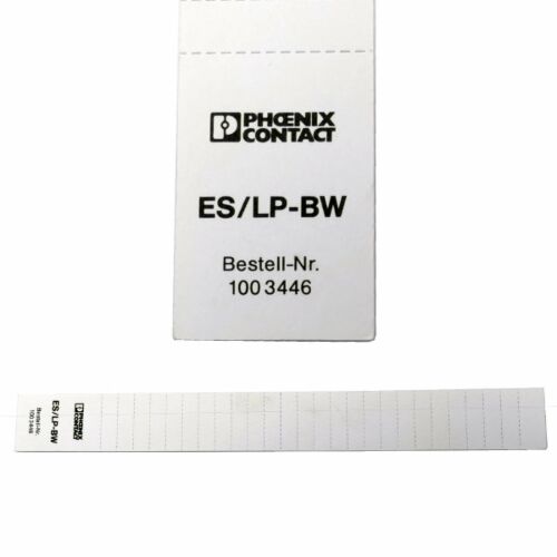 ES/LP-BW Einsteckstreifen zur Kabelkennzeichnung KMK