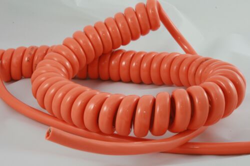 W 4075 Wendelkabel Spiralkabel 4x0,75mm² 3,5m