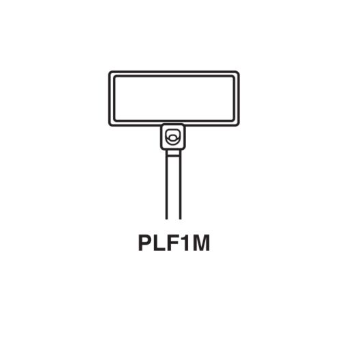 PLF1M-M4 Kabelbinder gelb 109 x 2,5 mm mit Beschriftungsfläche PANDUIT 