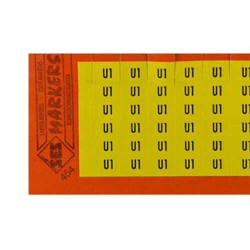 SES-MARKERS U1 Kabelkennzeichnung